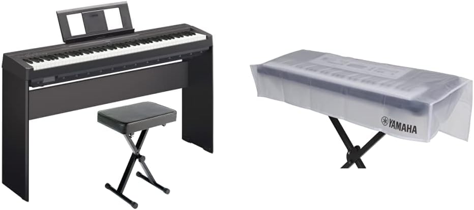 88-Key Weighted Digital Piano with Wooden Stand and Bench R1005