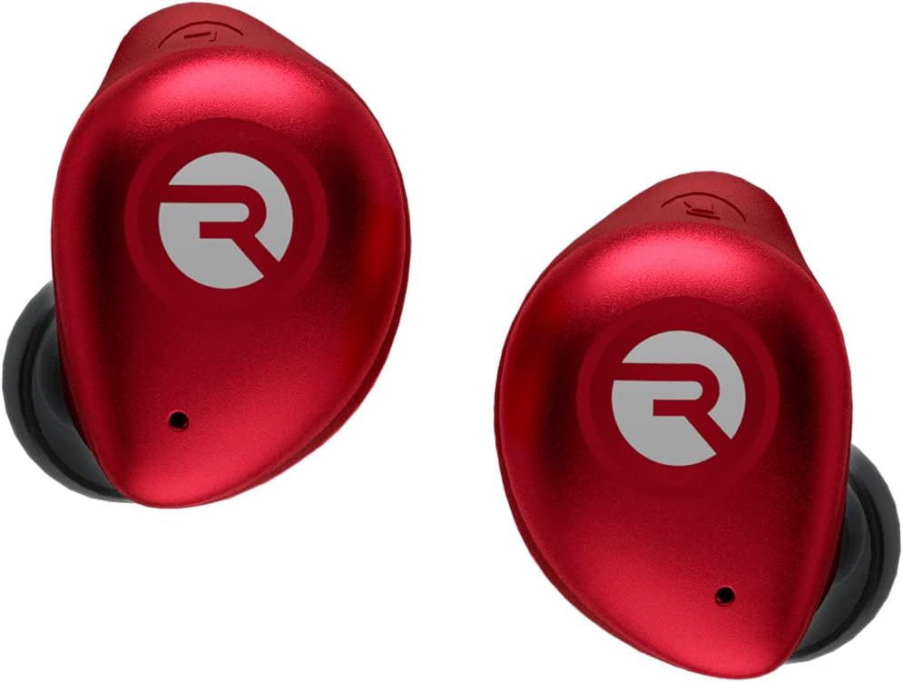 Fitness Earbuds True Wireless Bluetooth with Built-in Mic, IPX7 Waterproof, 54-Hour Battery with Charging Case D189