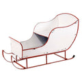 Alpine Corporation Metal Christmas Sleigh