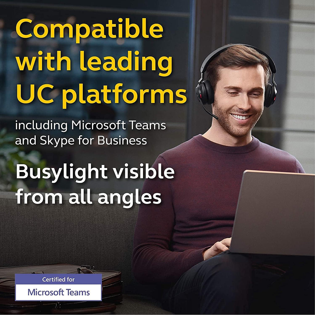 Wireless Bluetooth Headset with Noise Cancelling, 37-Hour Battery R467