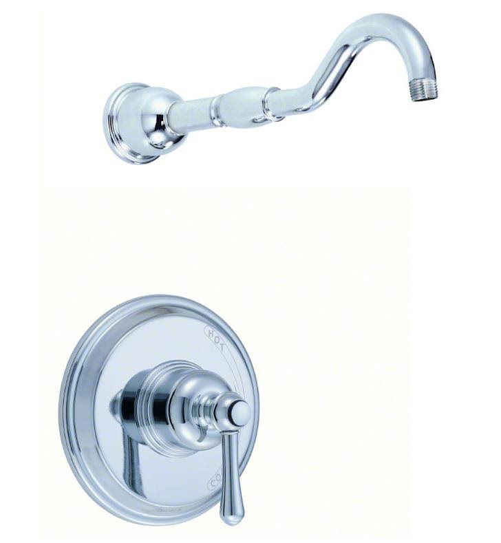 Tumbled Bronze Shower Faucet P69413