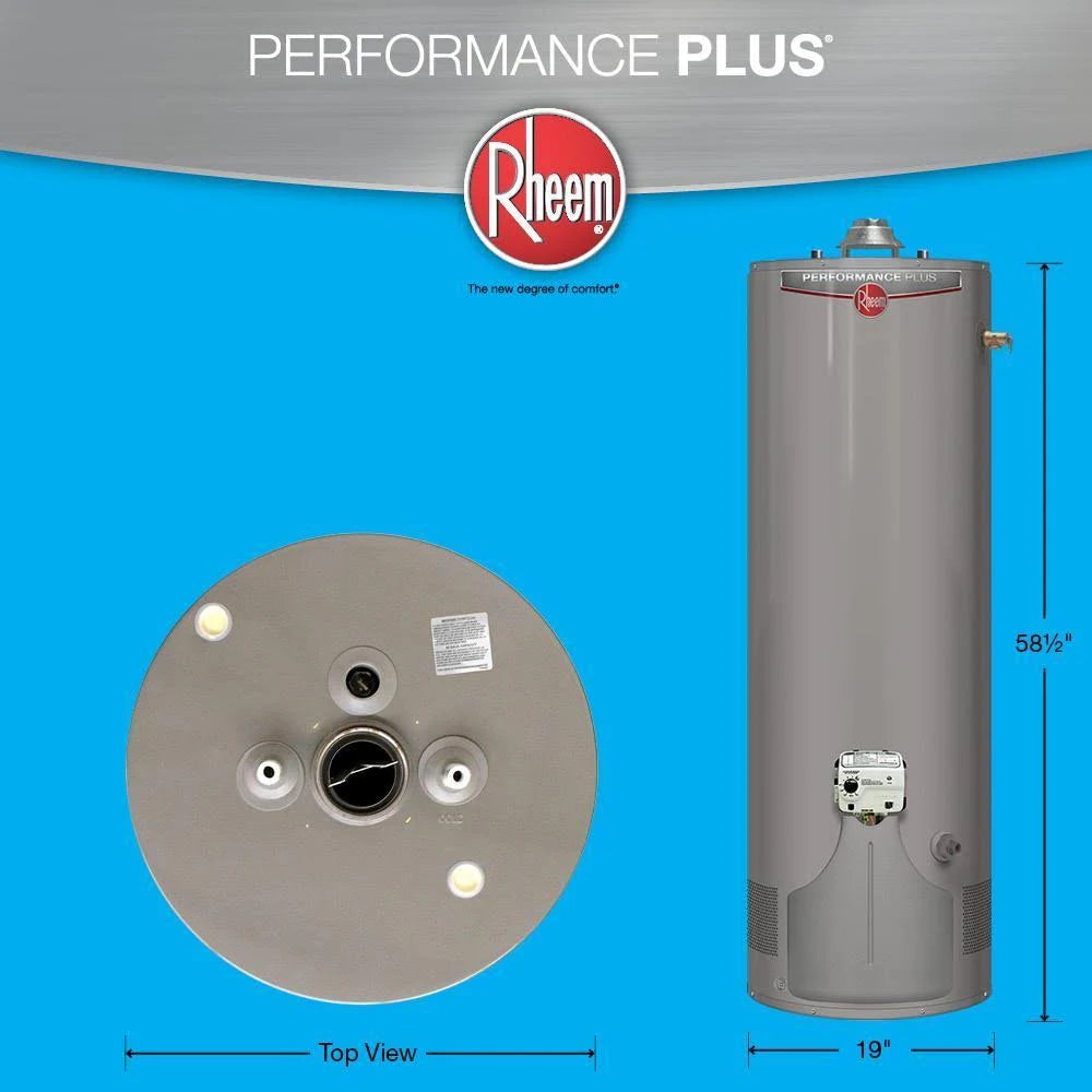 40 gal. Tall 38,000 BTU Ultra Low NOx Gas Water Heater L854