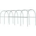 ShelterTech Round High Tunnel Greenhouse, 8 ft. x 4 ft. x 8 ft. 6 in. Frame Only