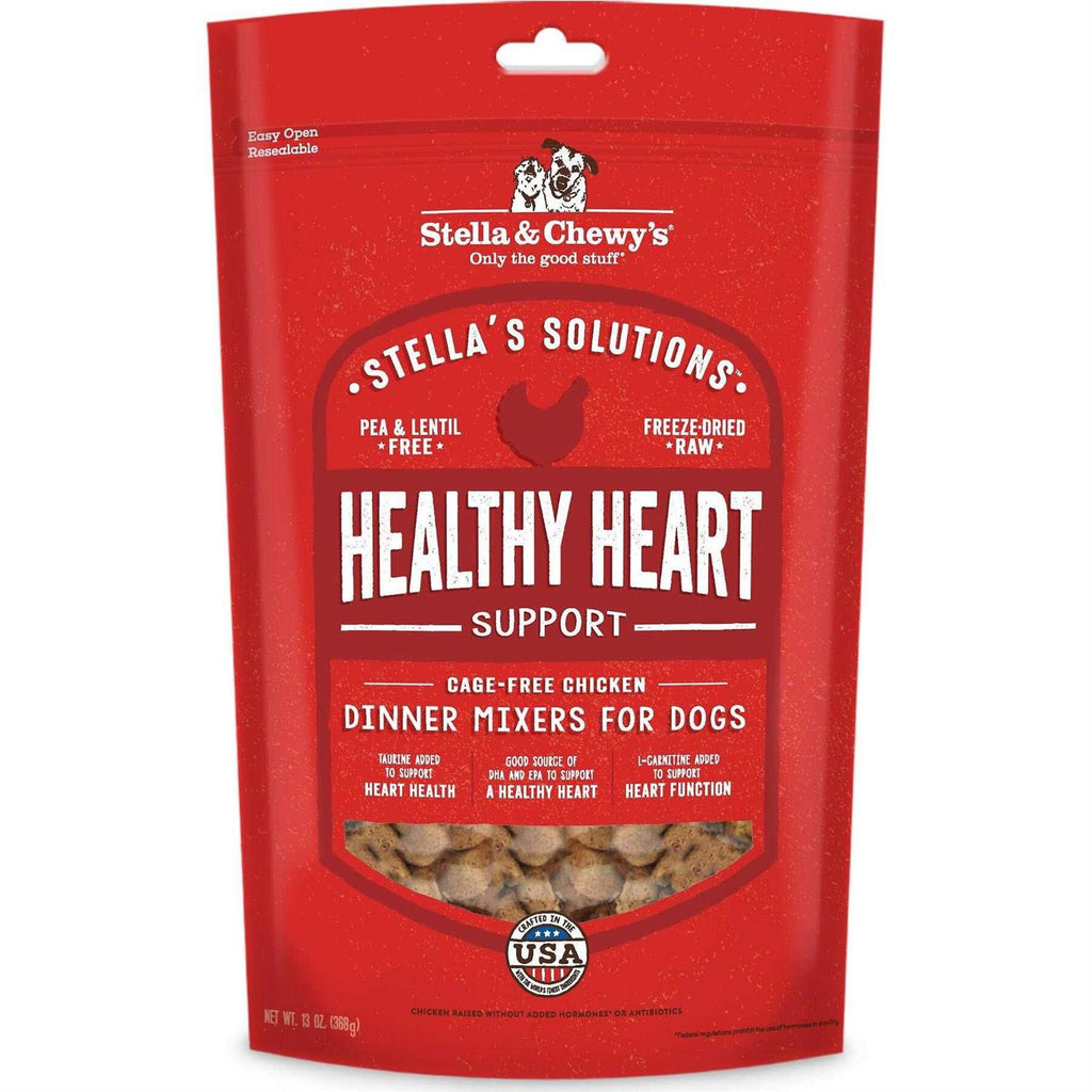 Stella &amp; Chewy's Stella's Solutions Freeze Dried Chicken Healthy Heart Support Dog Food - Pet Supplies online store