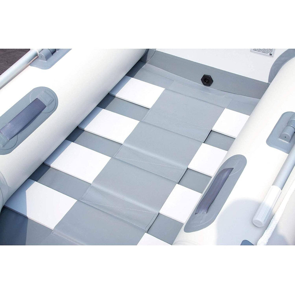 Inflatable 2 Person Boat Set with Oars and Pump J849827