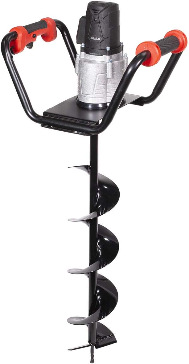 Post Hole Digger 6" Bit Electric 1500W Auger Drill E37498