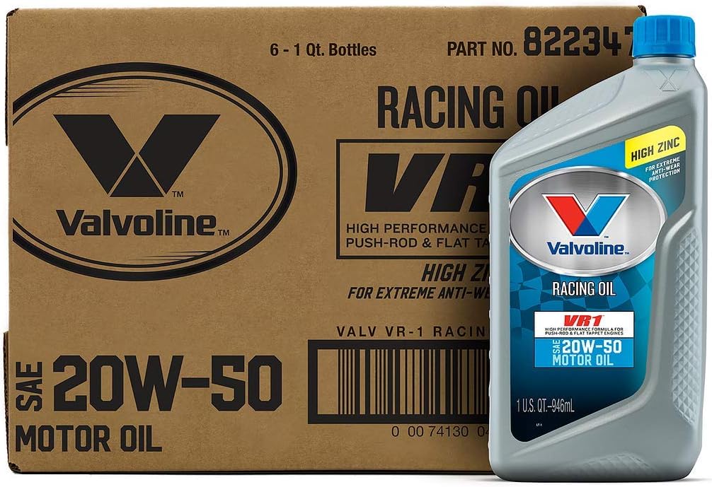Motor Oil 20W-50, 1 Quart Case of 6 Y651725