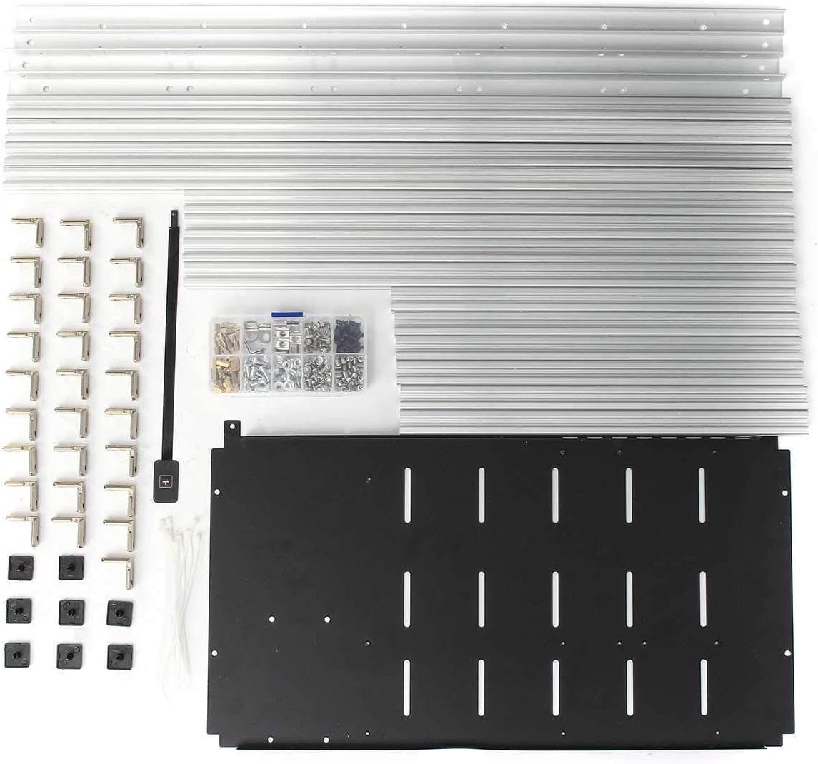 Open Air Mining Rig Frame for GPU Stackable Aluminum Alloy U558