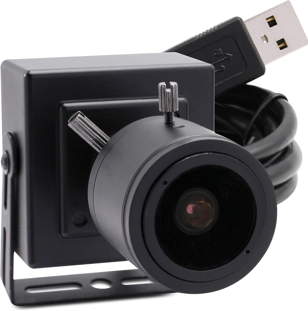 SVPRO USB Camera with Zoom 2.8-12mm Varifocal Lens 960P USB Webcam, Mini Camera 1.3P Low Illumination USB Camera with CMOS AR0130 M12 Mount Manual Focus Lens USB with Camera with UVC Plug & Play Pack of 2