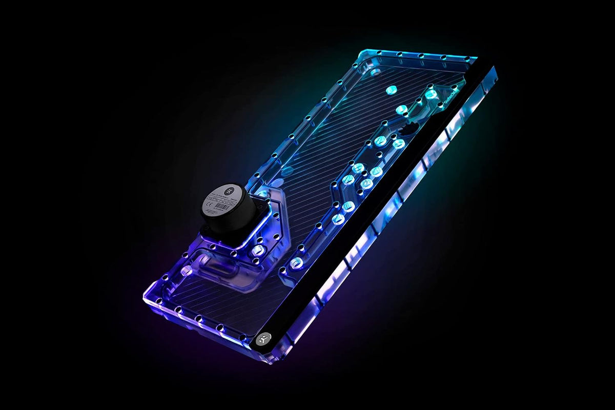 Distroplate for PC-O11D XL, D5 PWM, Digital RGB, Plexi Y714101