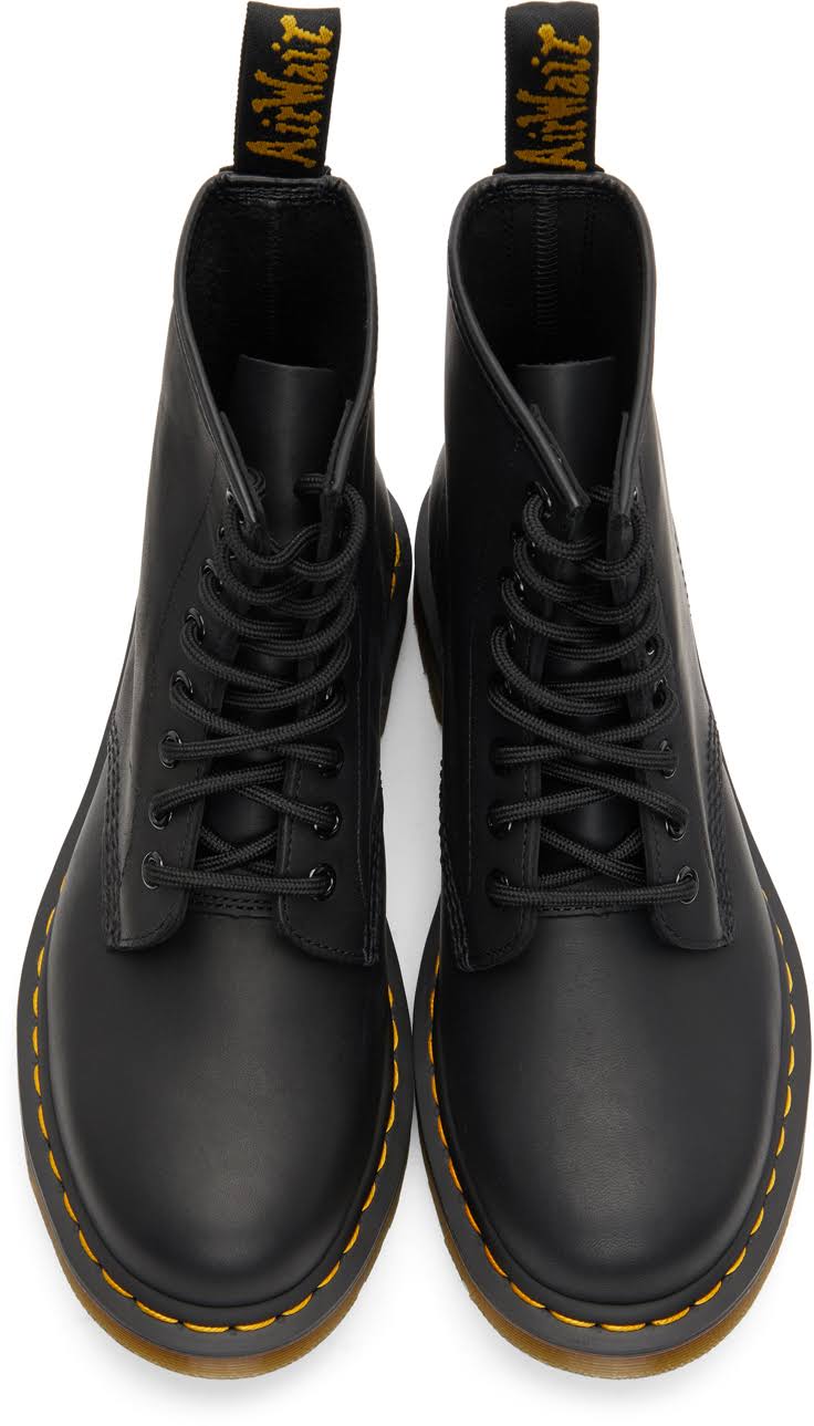 Black Greasy 1460 Boots F815148
