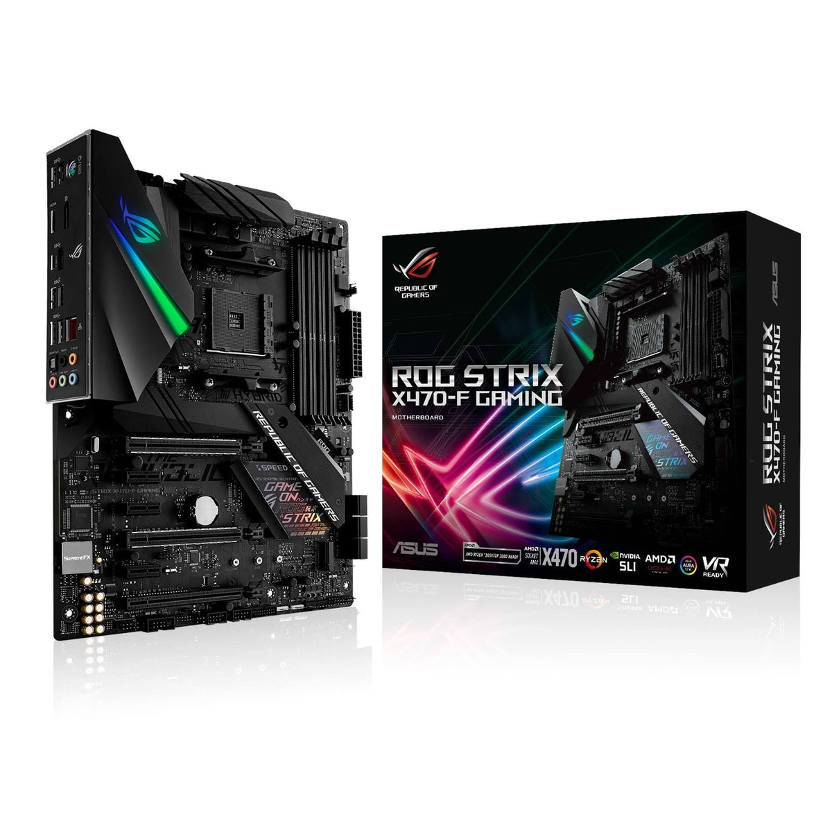 Asus ROG Strix X470-f Gaming AM4 ATX Motherboard