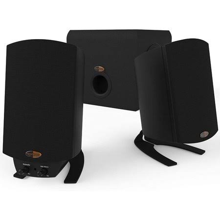 Klipsch ProMedia 2.1 THX Certified Computer Speaker System (Black), Legendary Sound Experience from Klipsch and THX - The Klipsc