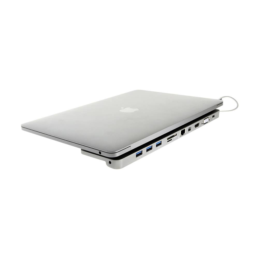 USB-C PD Docking Station with Multi-Port USB 3.1 Hub, Aluminum B656