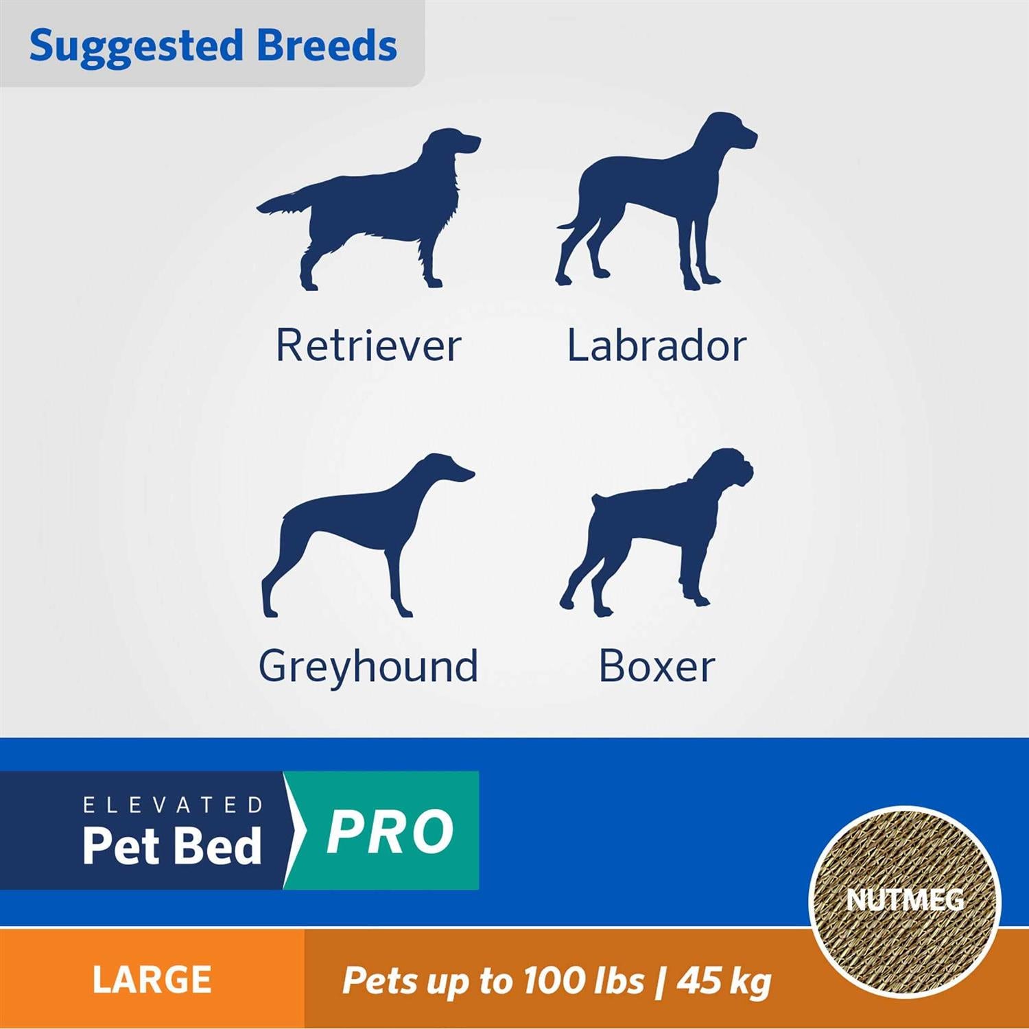 Elevated Cooling Pet Bed D8403