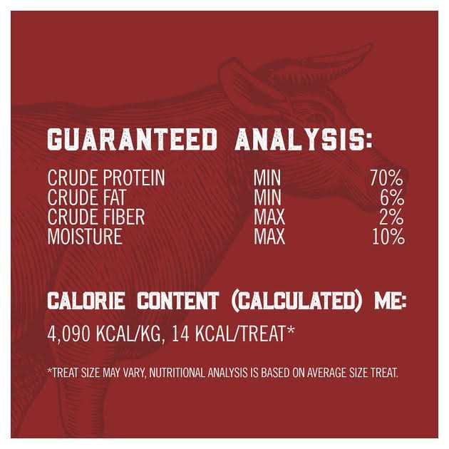 Dehydrated Beef Lung Dog Treats S904148