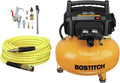 BOSTITCH Air Compressor Kit, Oil-Free, 6 Gallon, 150 PSI (BTFP02012-WPK)