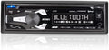 JENSEN JCR311 10 Character LCD Single DIN Car Stereo Receiver | Push to Talk Assistant | Bluetooth Hands Free Calling & Music Streaming | AM/FM Radio | USB Playback & Charging | CD player