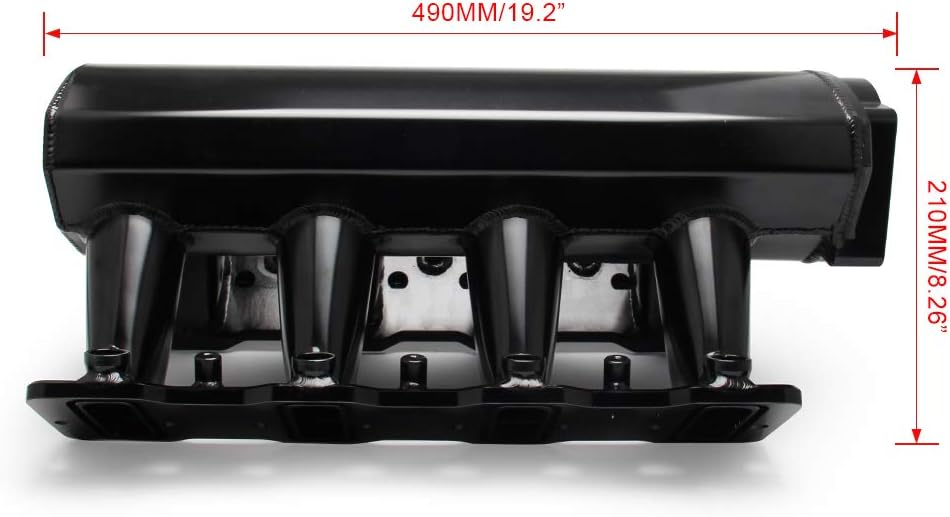 Racing Intake Manifold for 92mm Throttle Body, EFI, 15° Throttle Opening G101