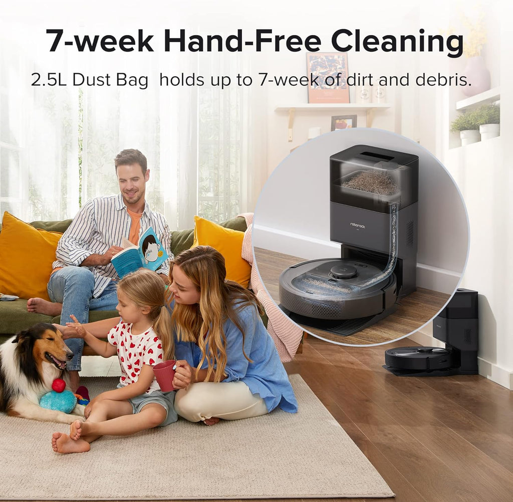 Robot Vacuum with Self-Empty Dock, 2700Pa Suction, Works with Alexa S54916