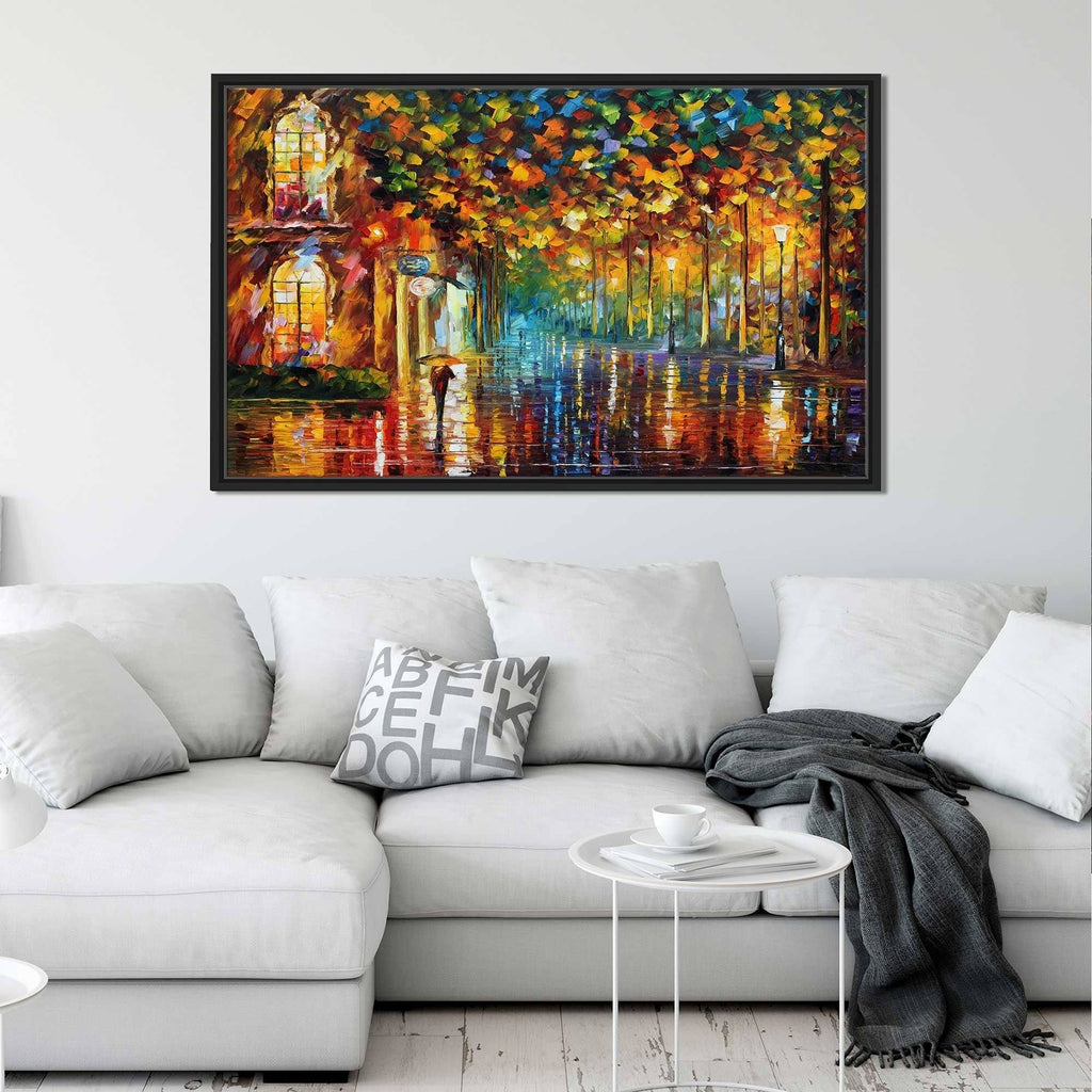 Framed Oil Painting Print on Canvas H997452