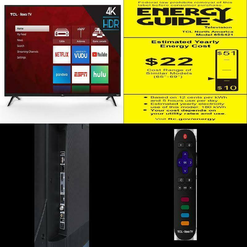 65 Inch 4K UHD LED Smart TV HDR I574194
