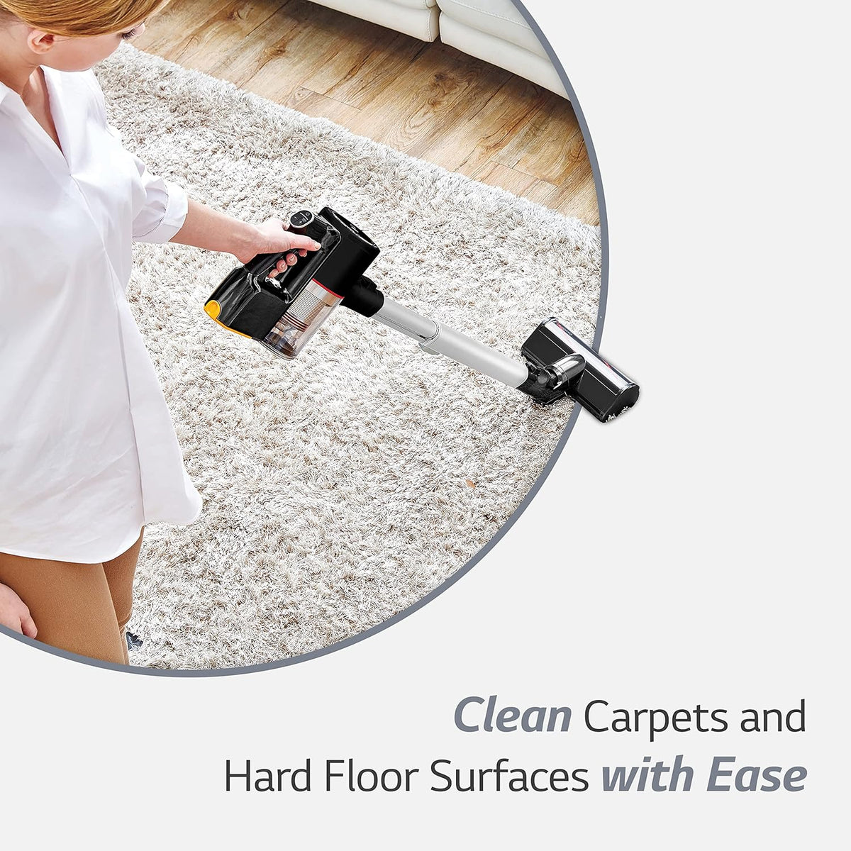 Cordless Stick Vacuum Cleaner for Hard Floor, Carpet, Car, Pet Hair J147148