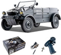 RocHobby RC Crawler 1/12 Kubelwagen Type 82 Model Car RC Rock Crawler RC Hobby Grade RC RTR Hobby RC Crawler RC Cars Remote Control Car with LED 2.4Ghz Lights Battery for Adults