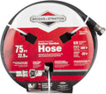Briggs and Stratton 8BS75 75-Foot Premium Heavy-Duty Rubber Garden Hose Pack of 2