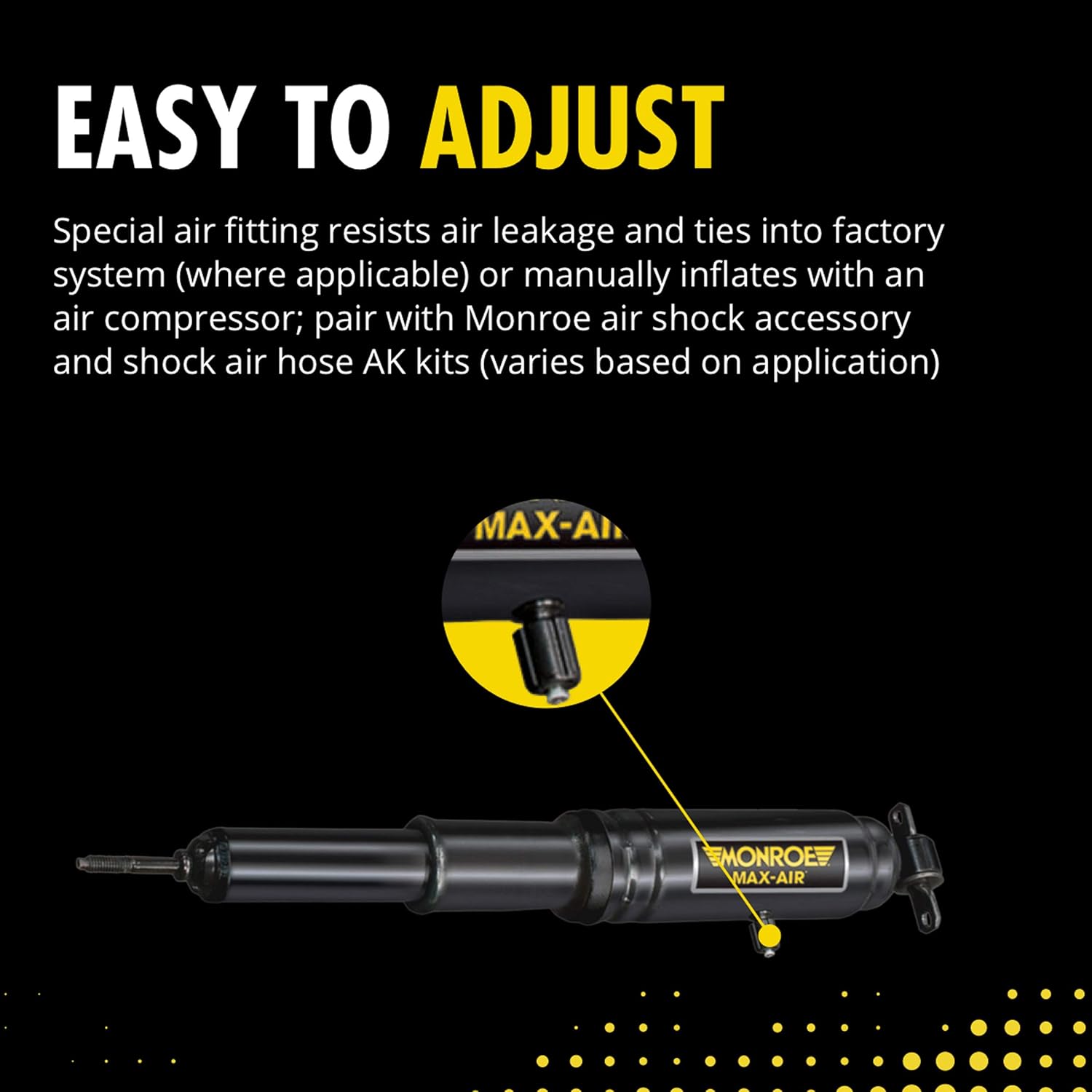 Max-Air Adjust Shock Absorber Pack of 2 R691569