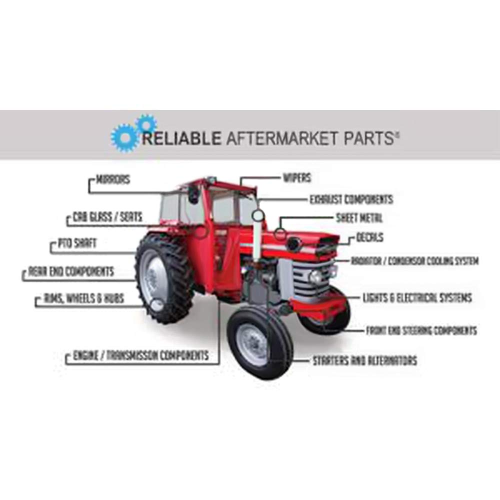Radiator for Farmall H Super H W-4 T4597