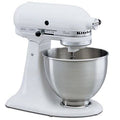 KitchenAid Classic K45SSWH 4.5-Quart Mixer - White - 275W