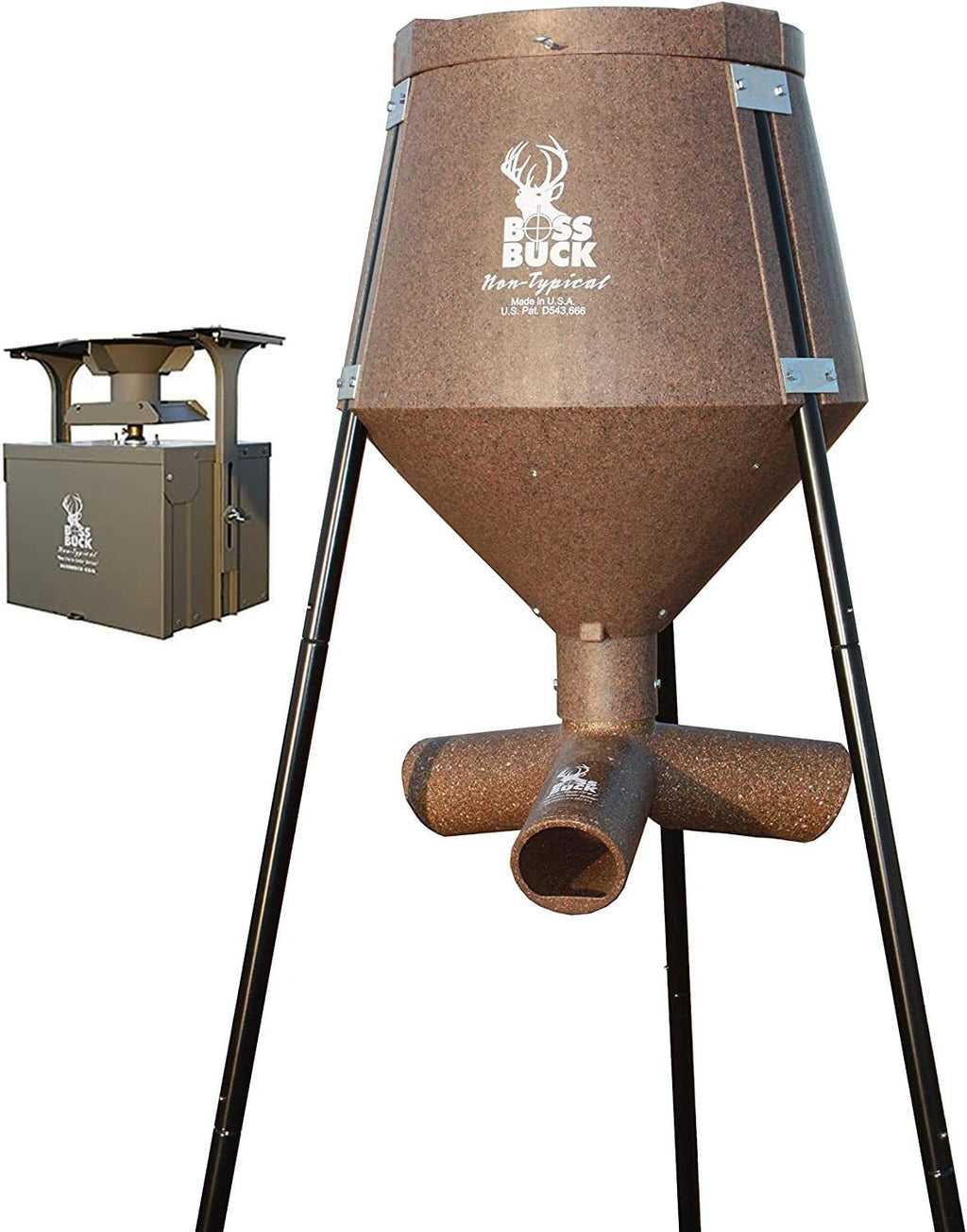 Boss Buck "Texas Two Step" All-In 200# Series Combo Deer Feeder