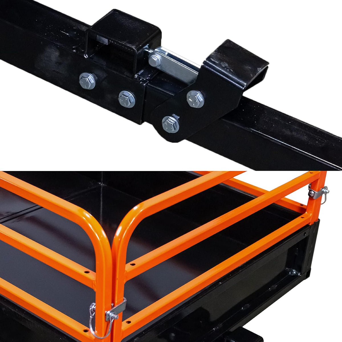Heavy Duty Utility Cart Cargo Trailer 1000 lb Capacity E72122