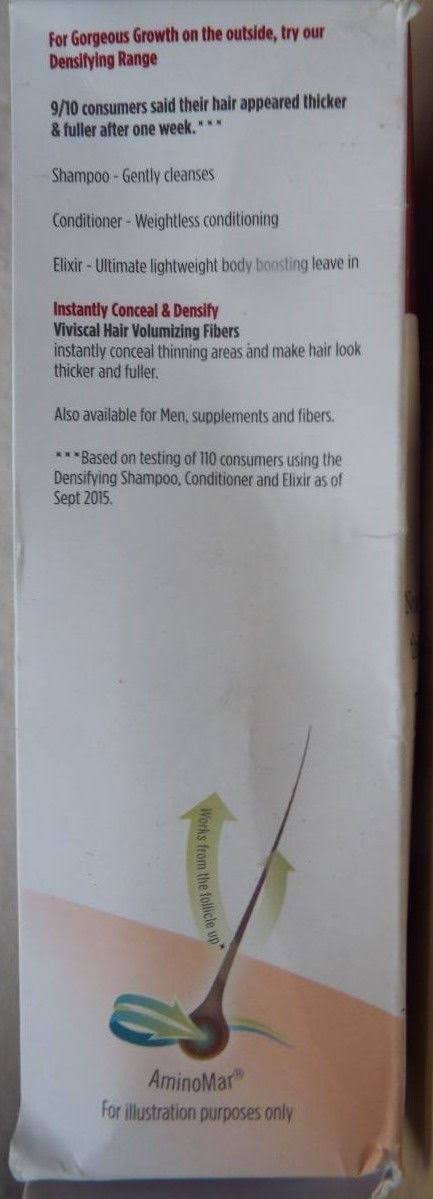 Hair Growth Supplement Value Pack - 180 Tablets W409