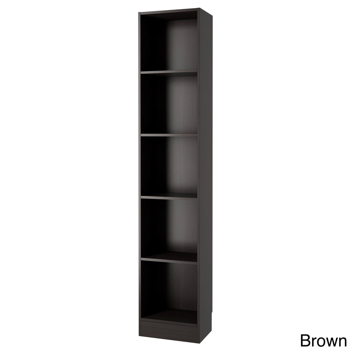 Tall Narrow 5-Shelf Bookcase Z511