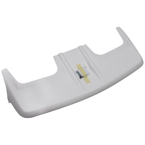 1989-95 Toyota Pickup Cab VISOR, Fiberglass, White Gelcoat | Summit Racing 480086