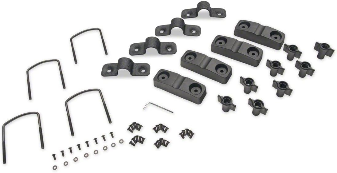 Roof Rack Basket Textured Black for Jeep Wrangler YJ TJ E13803