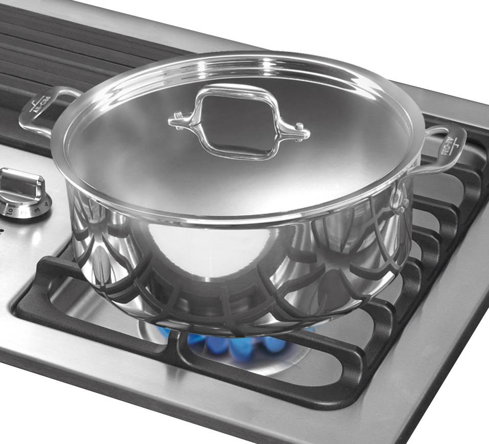 30 Inch Gas Downdraft Cooktop Stainless Steel Q28975