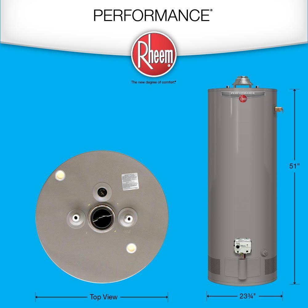 50 gal. Short Natural Gas Tank Water Heater S733