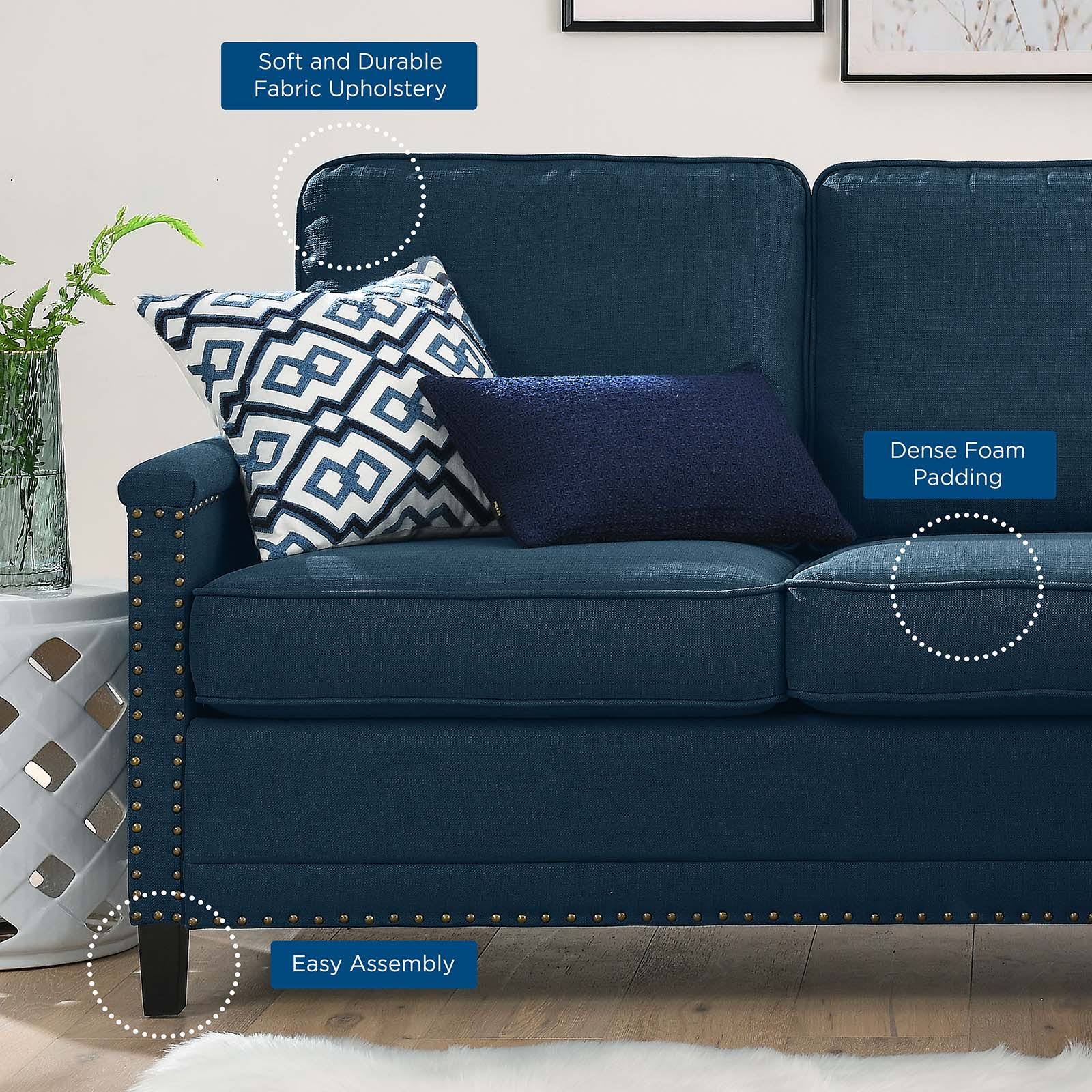 Upholstered Fabric Sectional Sofa U69686