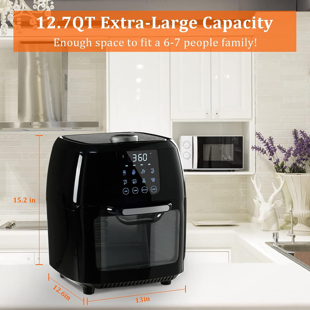 Air Fryer Oven with Rotisserie, 12.7-Quart, 1700W, Digital Touchscreen L5813