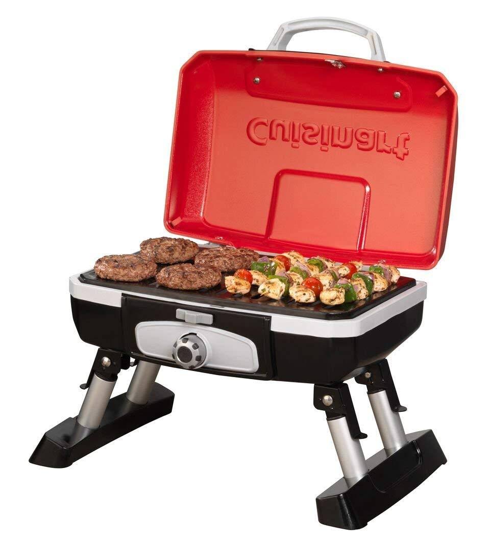 Portable Tabletop Gas Grill Red G938