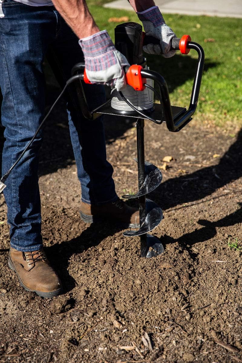 Post Hole Digger 6" Bit Electric 1500W Auger Drill E37498