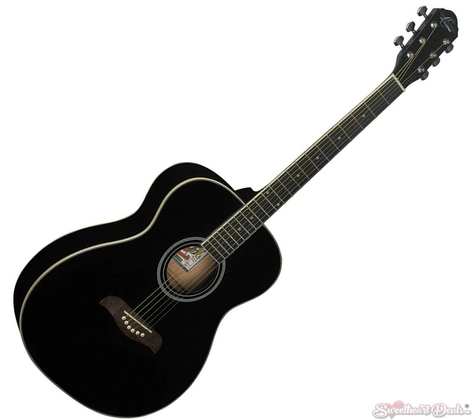 Acoustic Guitar, Black Q3225