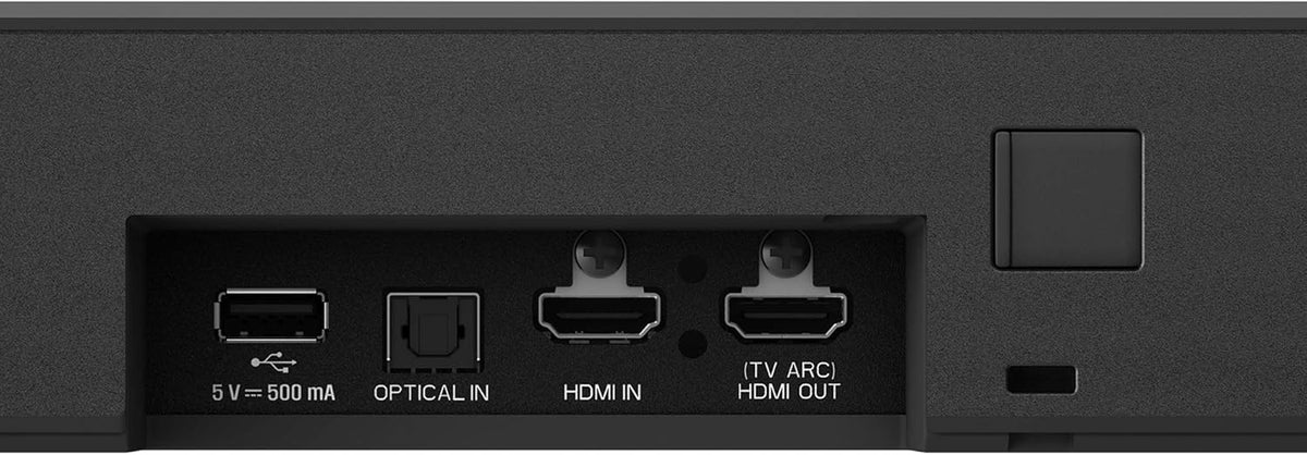Sound Bar with Subwoofer, 3.1ch, Bluetooth, Black B37275