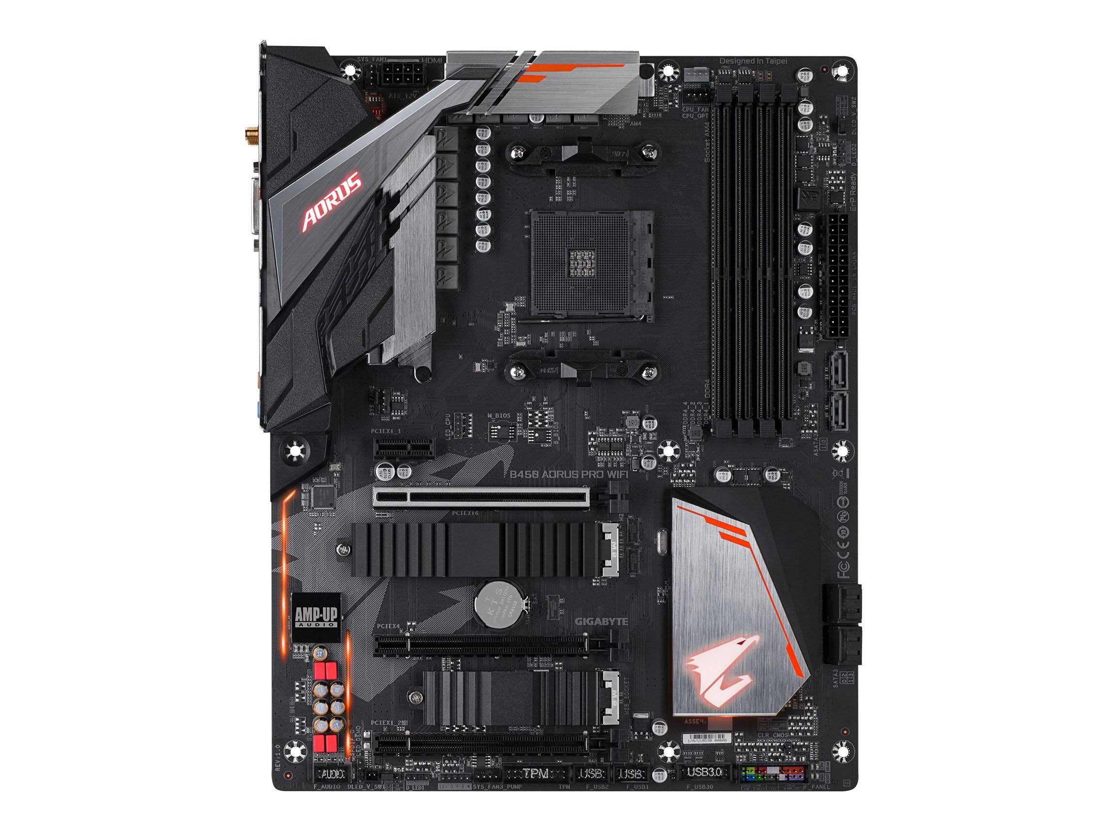 AMD AM4 ATX Motherboard with WiFi U1442