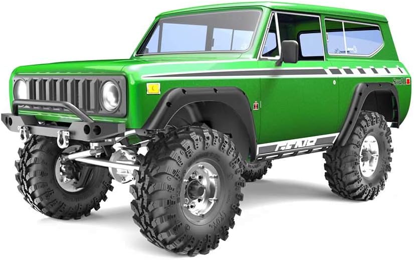RC Crawler 1/10 Scale Off Road Truck 2.4Ghz Waterproof Green W910