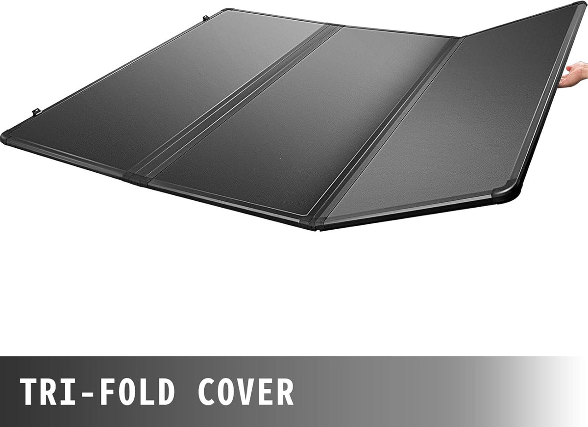 Tri-Fold Hard Tonneau Cover for 6 FT Truck Bed I183