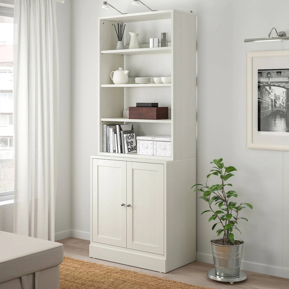 Storage Combination, White C518